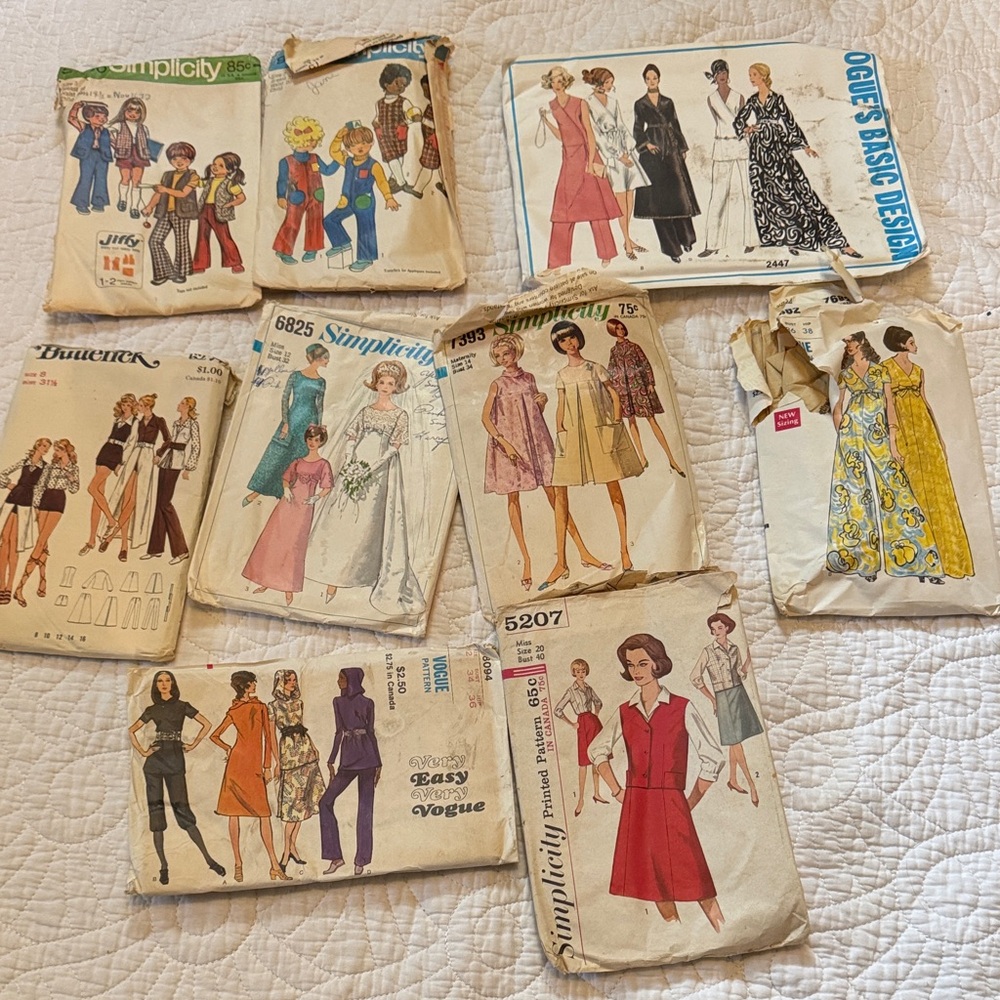Vintage Sewing Pattern Collection